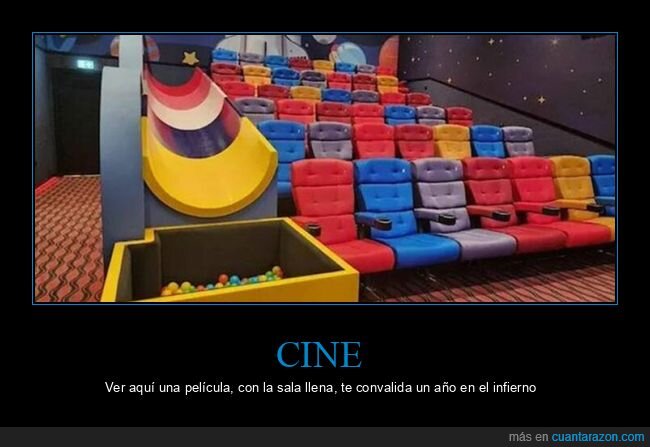 cine,tobogán,niños