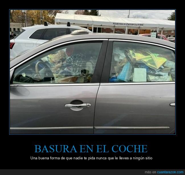 basura,coche