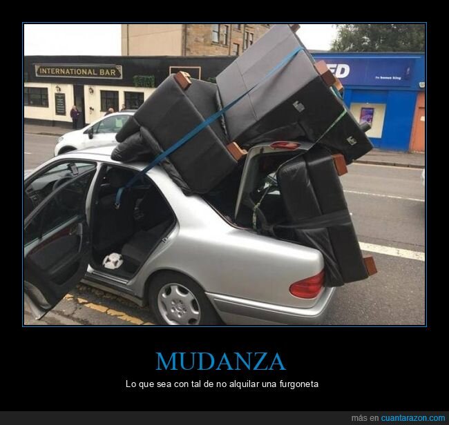 coches,mudanza,muebles