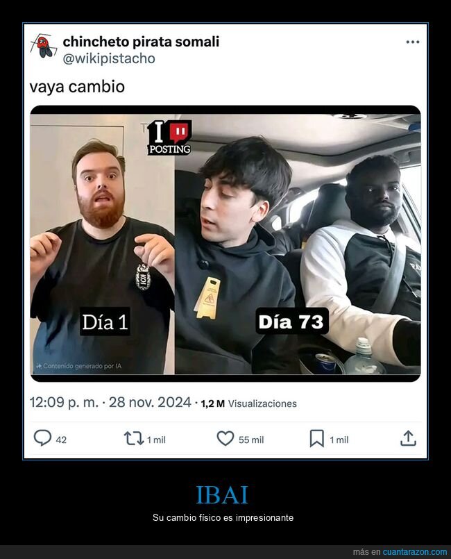 ibai,negro,parecidos