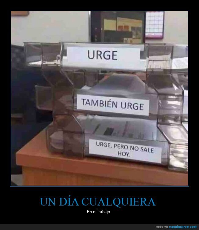 trabajo,urgir