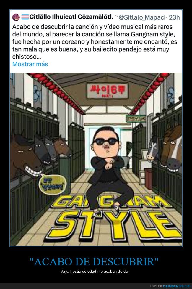 edad,gangnam style