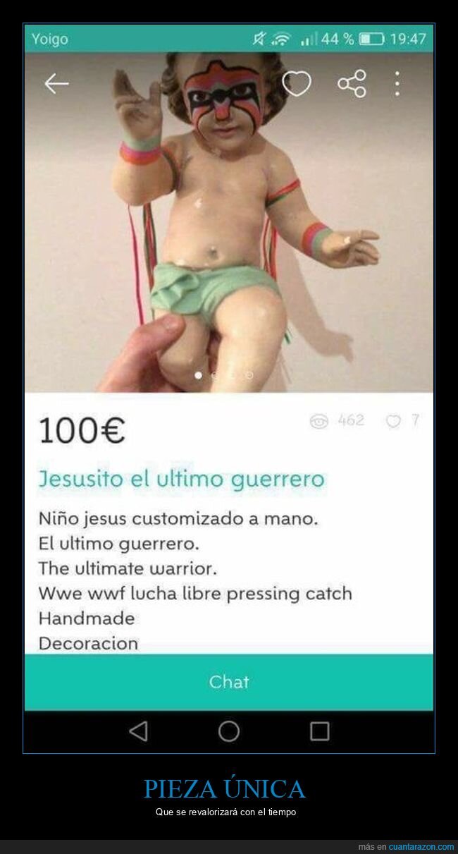 anuncios,el último guerrero,niño jesús,wallapop,wwf