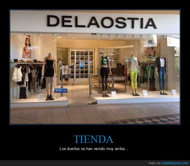 delaostia,nombres,tienda