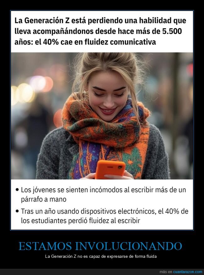 generación z,fluidez comunicativa