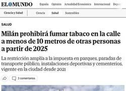 Enlace a La ciudad de Milán contra el tabaco