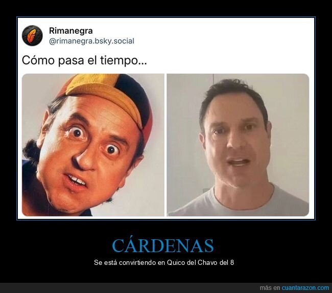 cárdenas,chavo del 8,parecidos,quico