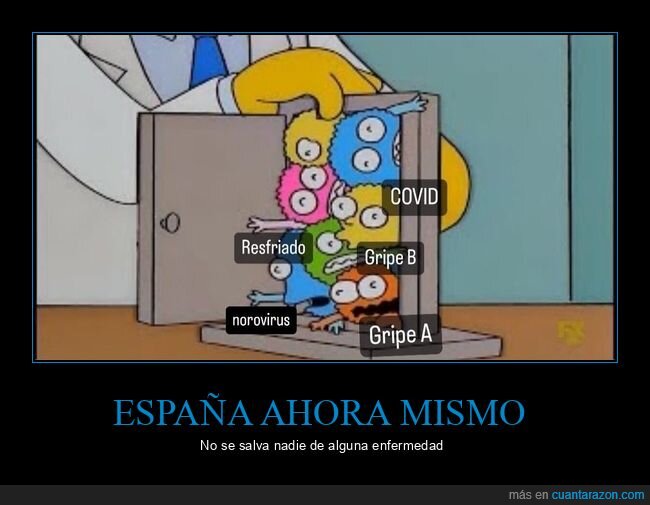 españa,virus,enfermedad,simpson