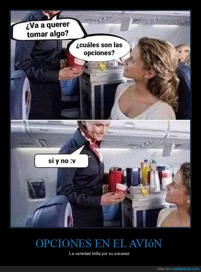 tomar,avion,opciones