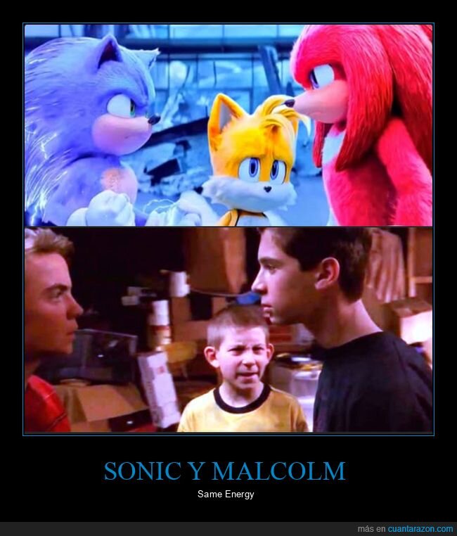 sonic,malcolm in the middle