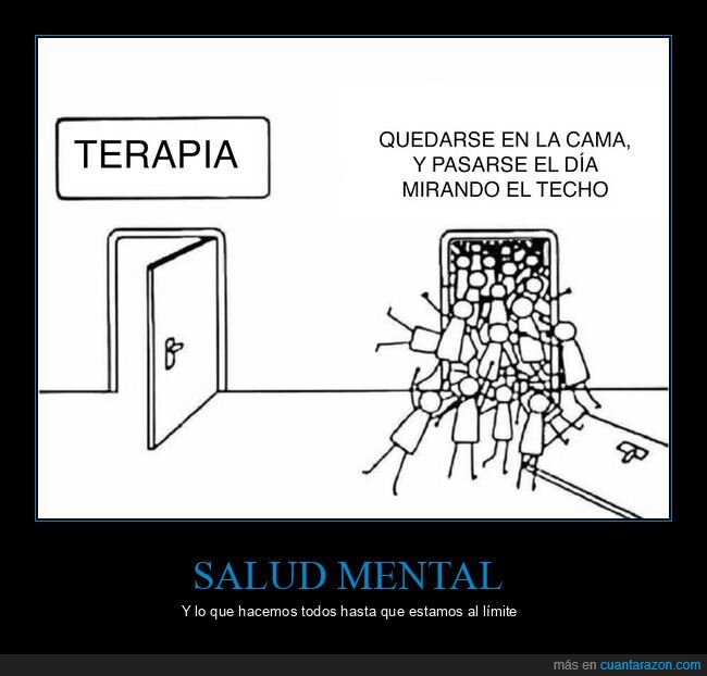 salud mental,terapia,techo,mirar