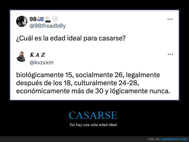 casarse,edad