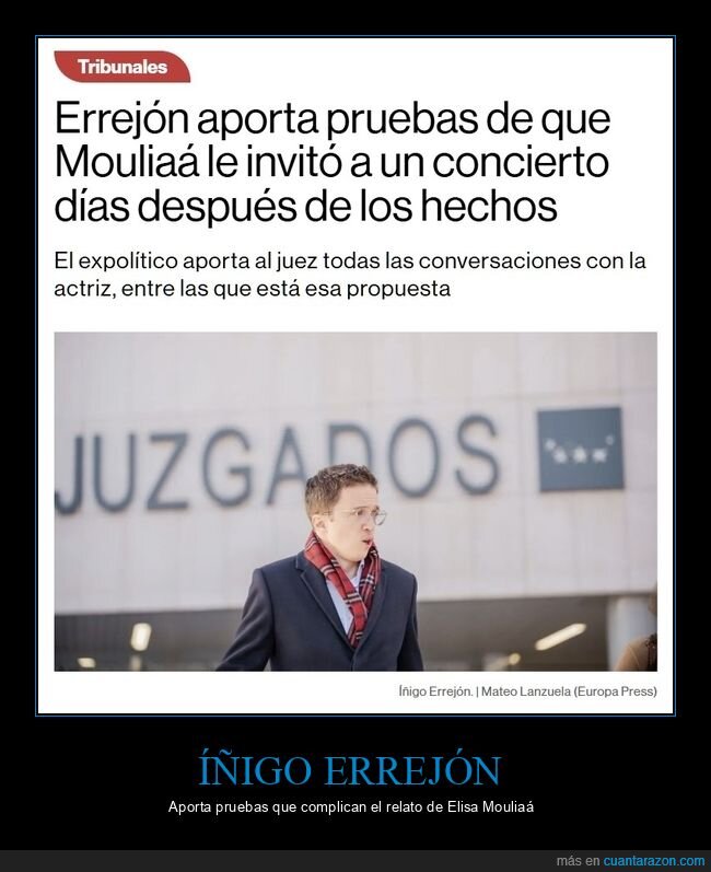 íñigo errejón,elisa mouliáa,pruebas