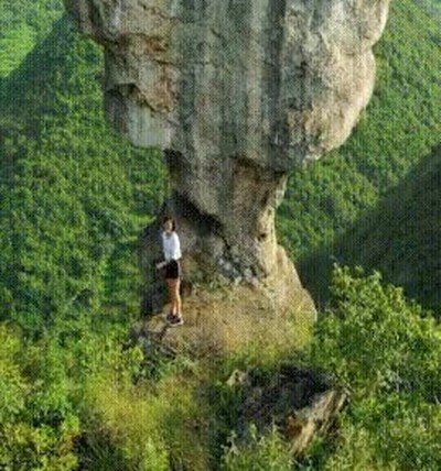 Enlace a Una formación de roca super rara en Yunnan