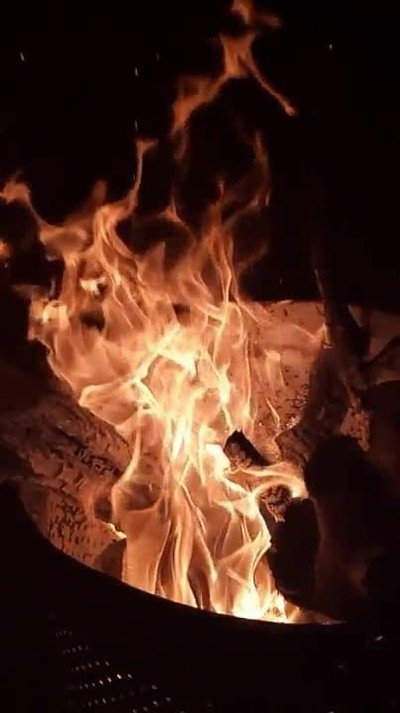hoguera,camara lenta