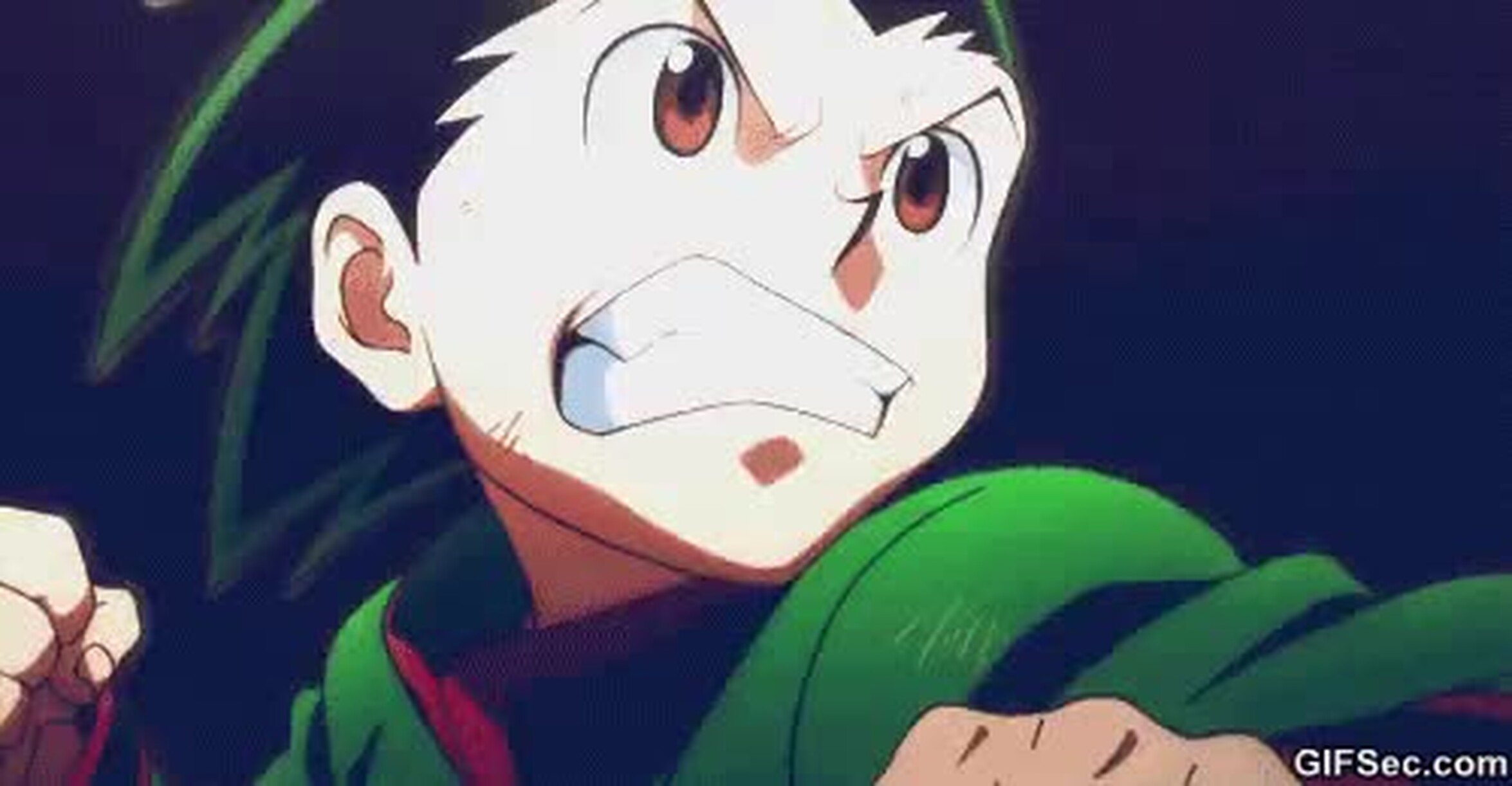 ¡Vaya GIF! / Por batallas como esta Hunter X Hunter es una