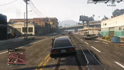 Enlace a Así sería GTA con coches voladores