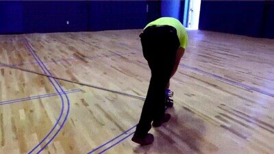 Enlace a Así se pintan todas las líneas de una pista de baloncesta