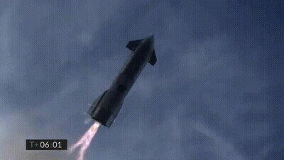 Enlace a El SpaceX Starship ejecutando un giro perfecto