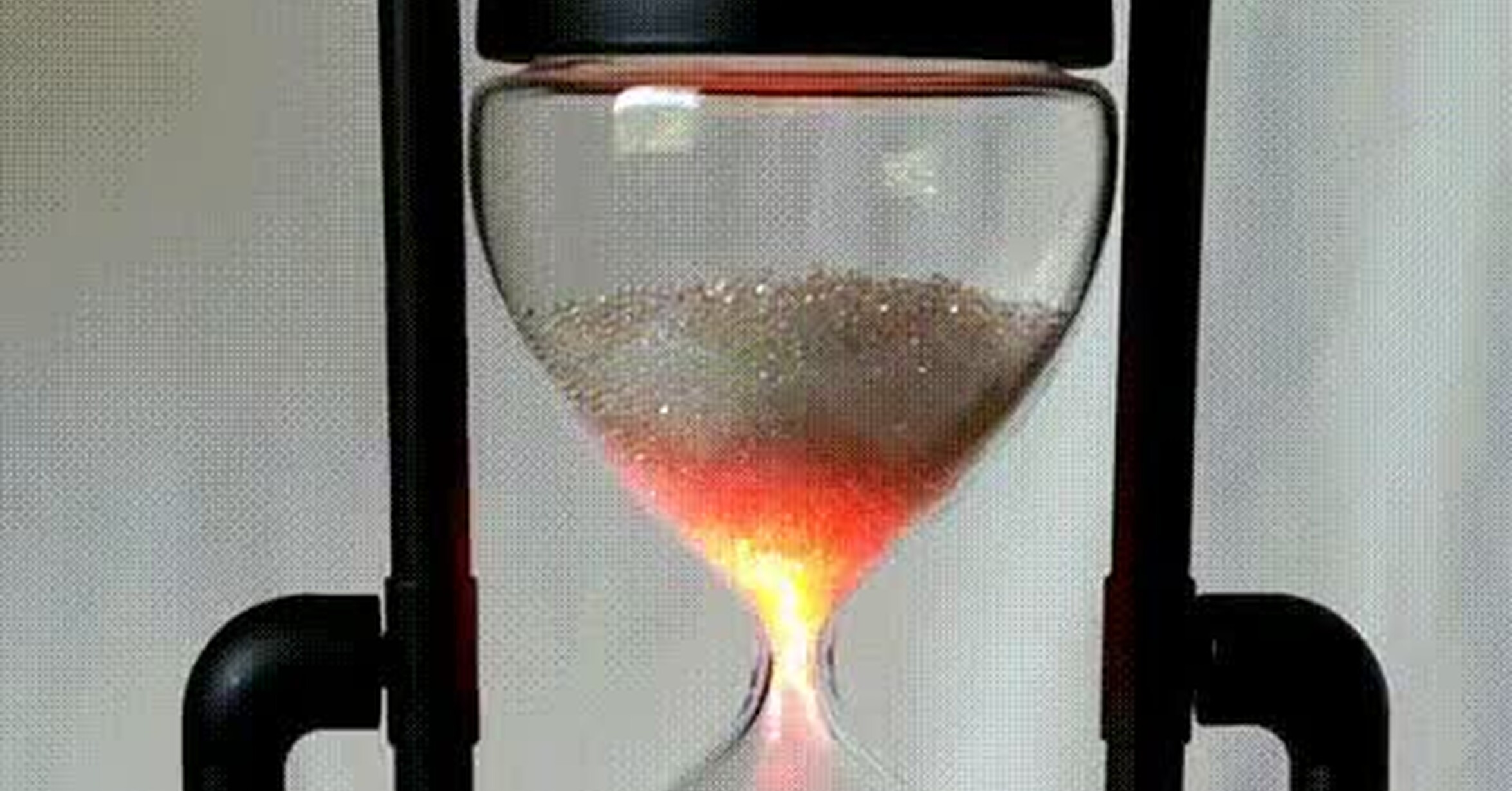Reloj de arena online de plasma