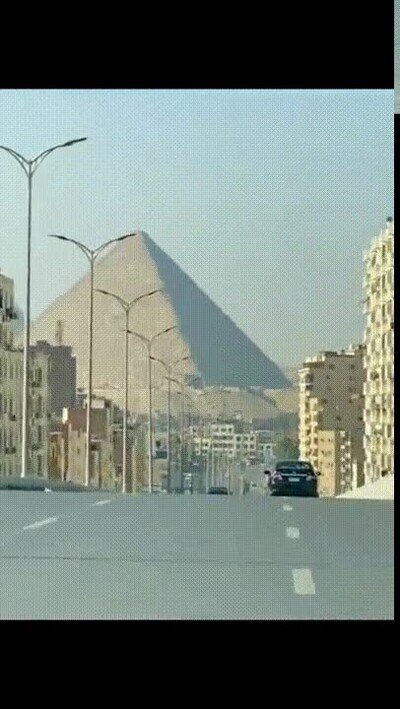 Enlace a Las pirámides de Egipto vistas desde otro ángulo