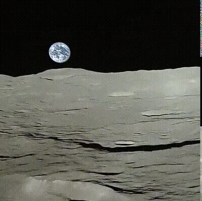 Enlace a Es una pasada ver La Tierra desde la Luna