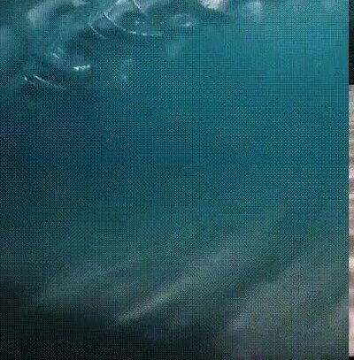 Enlace a Una ola filmada desde debajo del agua