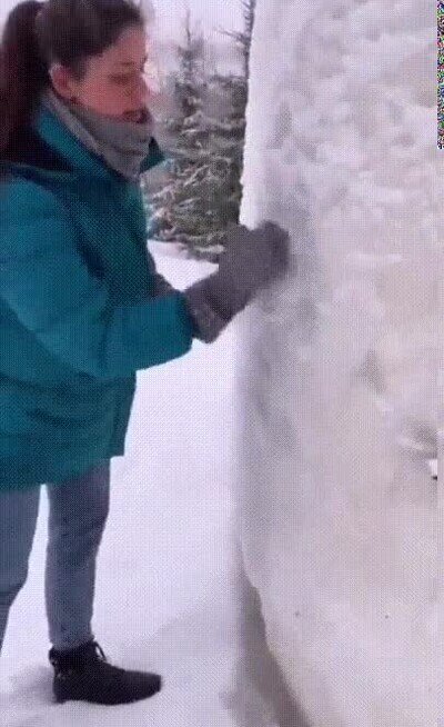 Enlace a El muñeco de nieve más grande que he visto nunca