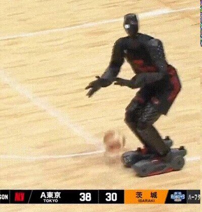 Enlace a Han llegado los robots que jugan a baloncesto