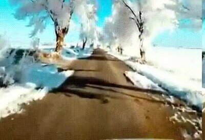 Enlace a Las carreteras nevadas son increíblemente bonitas