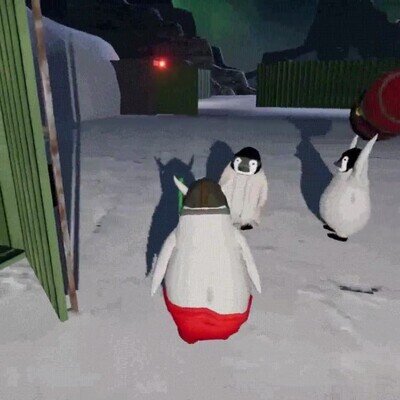 Enlace a Nunca le des un barril a un pingüino