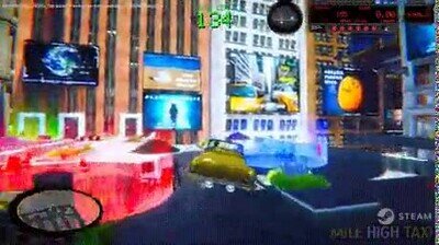 Enlace a Un videojuego que mezcla `The Fifth Element` y `Crazy Taxi`
