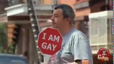 señal,stop,gay