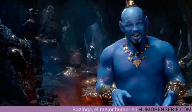 35421 - Revelan el motivo por el que el genio de Aladdin tiene que ser de color azul