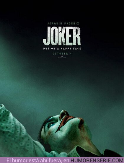 36721 - El nuevo póster de la película del Joker es simplemente maravilloso