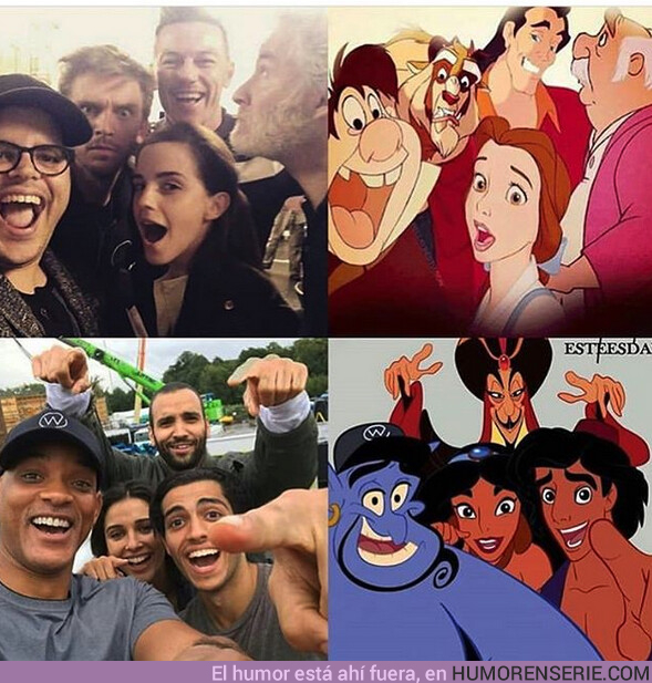 38720 - Actores clavados a sus personajes Disney