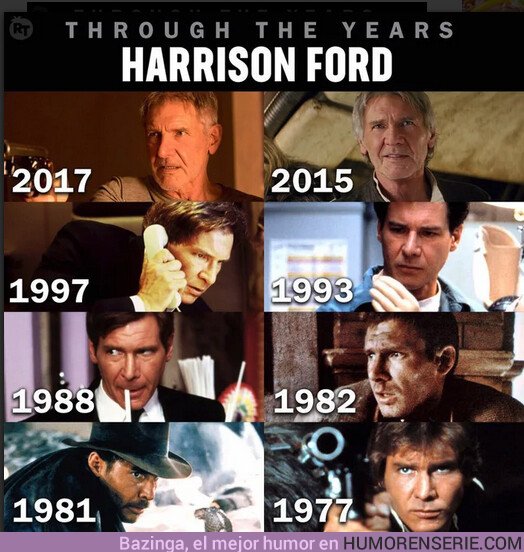 40135 - Harrison Ford a lo largo de los años