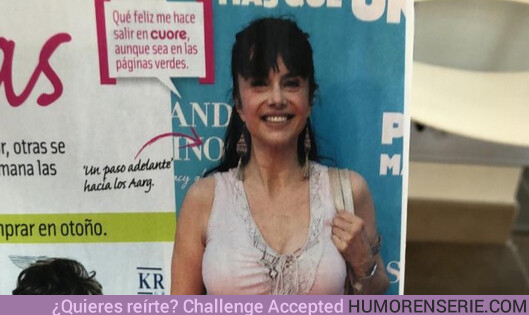 40784 - La actriz Beatriz Rico critica duramente a la revista Cuore por estos comentarios ofensivos
