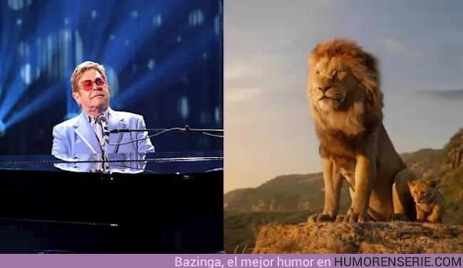 43167 - Elton John y su tremenda rajada contra el remake de El Rey León y su música
