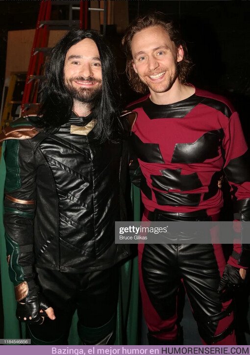 43595 - Charlie Cox se viste de Loki y Tom Hiddelston se viste de Daredevil para Halloween
