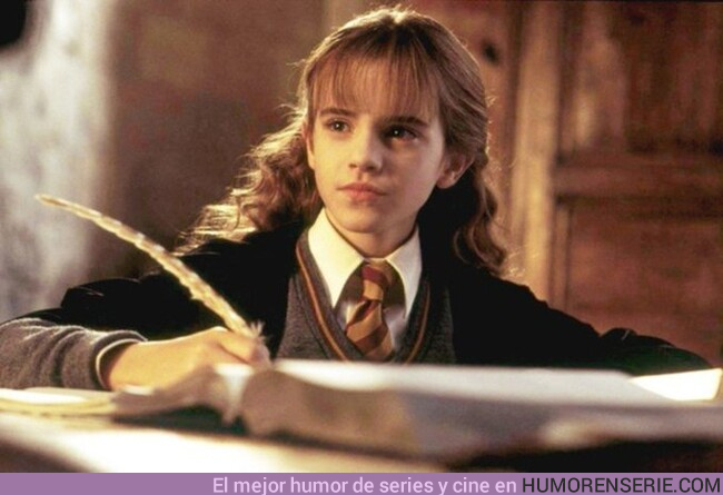 44481 - Descubren lo que Emma Watson escribió durante una mítica escena de Harry Potter