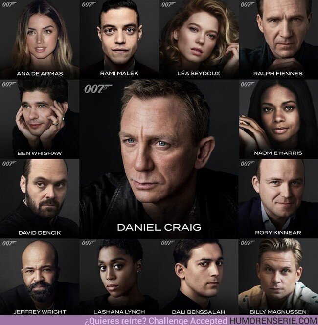 44553 - Estos son los actores que saldrán en la nueva peli de James Bond