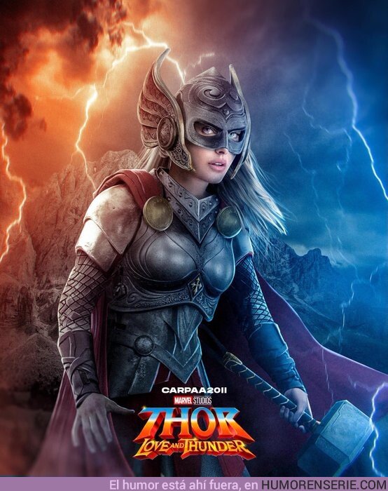 44860 - Este podría ser el aspecto de Jane Foster en la nueva entrega del Dios(a) del Trueno: 'Thor Love and Thunder'.