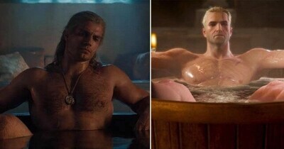 46807 - Así se grabó la accidentada escena de la bañera en The Witcher