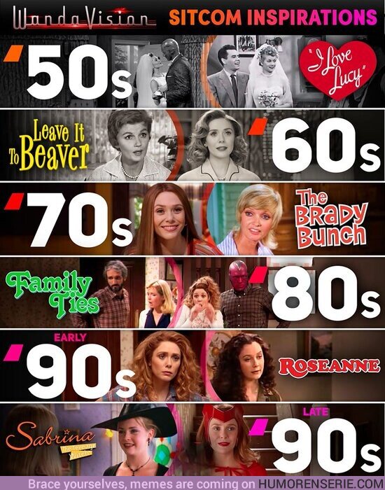 47102 - La inspiración de todas las sitcoms históricas en Wandavision