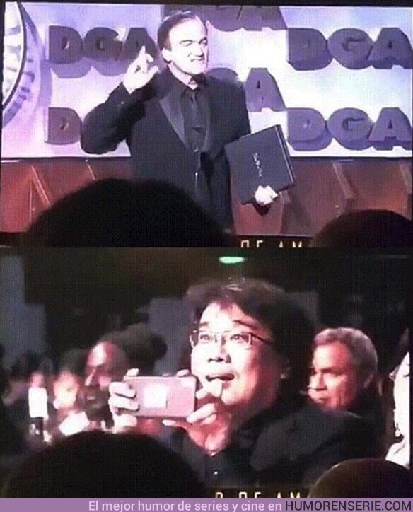 47506 - Quedate con quien te mire como Boon Jong-ho a Tarantino.