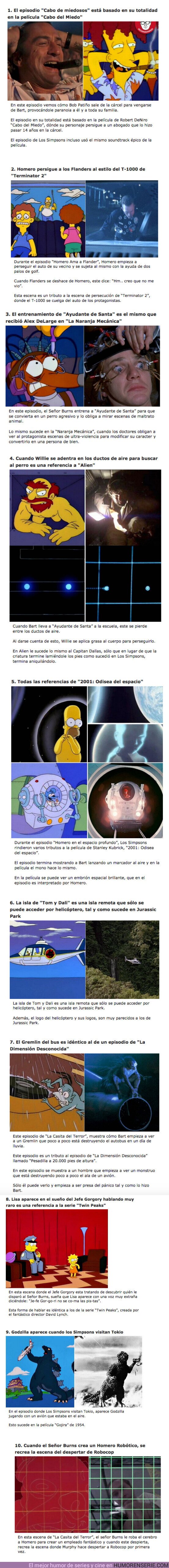 60584 - GALERÍA: 10 Episodios de “Los Simpsons” que recrearon escenas de películas fantásticas