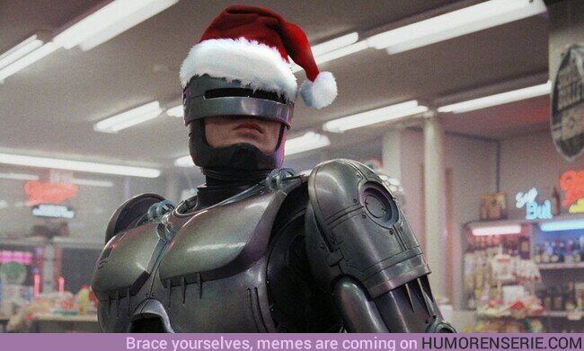 63361 - Robocop te desea Feliz Navidad