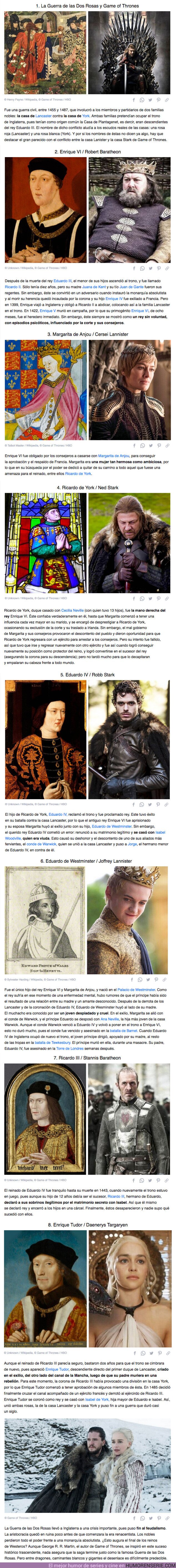 66340 - GALERÍA: Esta es la guerra dinástica que inspiró a George R. R. Martin para escribir Game of Thrones