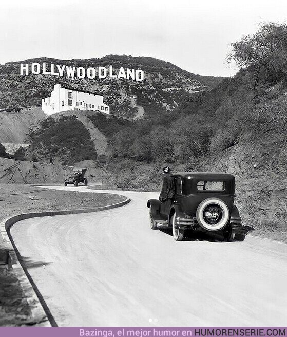 77629 - Así era el cartel de Hollywood en 1924, ¿lo sabías?